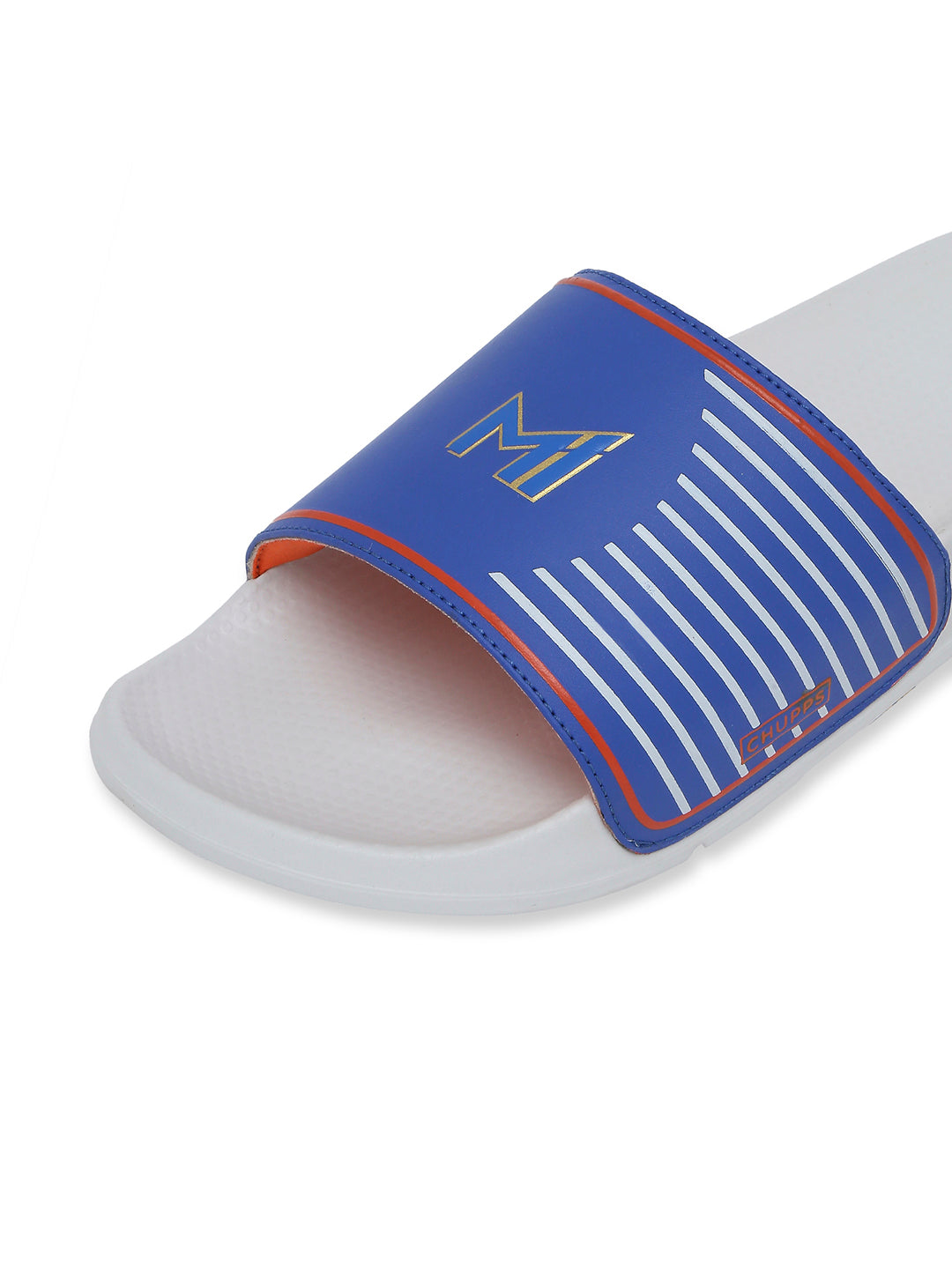 Chupps X Mi Official Sliders Royal Blue &amp; Orange Sliders