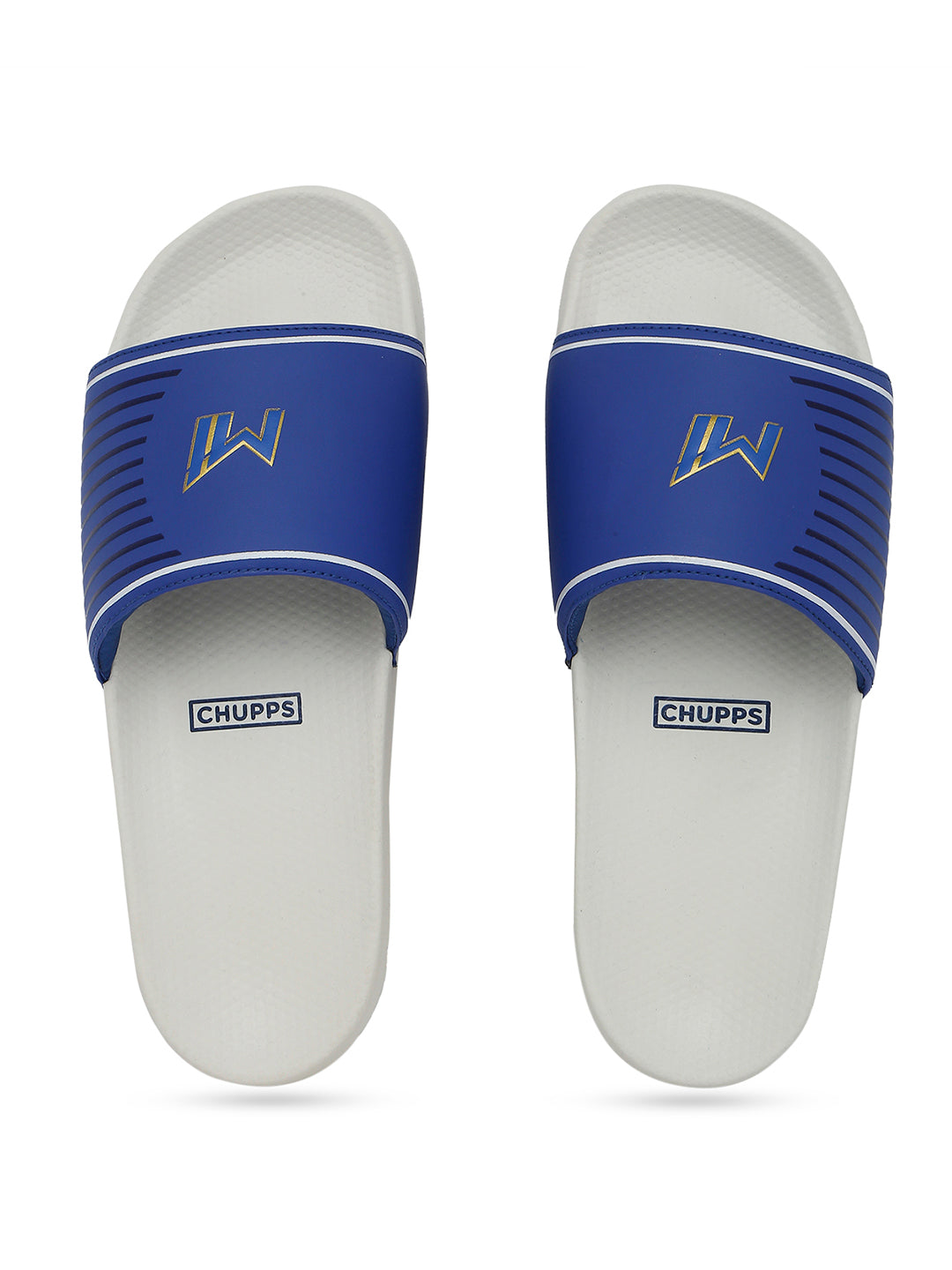 Chupps X Mi Official Sliders Royal Blue &amp; Orange Sliders