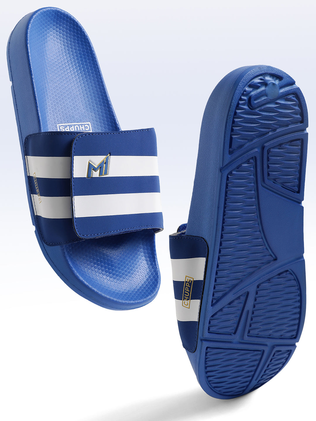 Chupps X Mi Official Sliders Royal Blue &amp; Orange Sliders