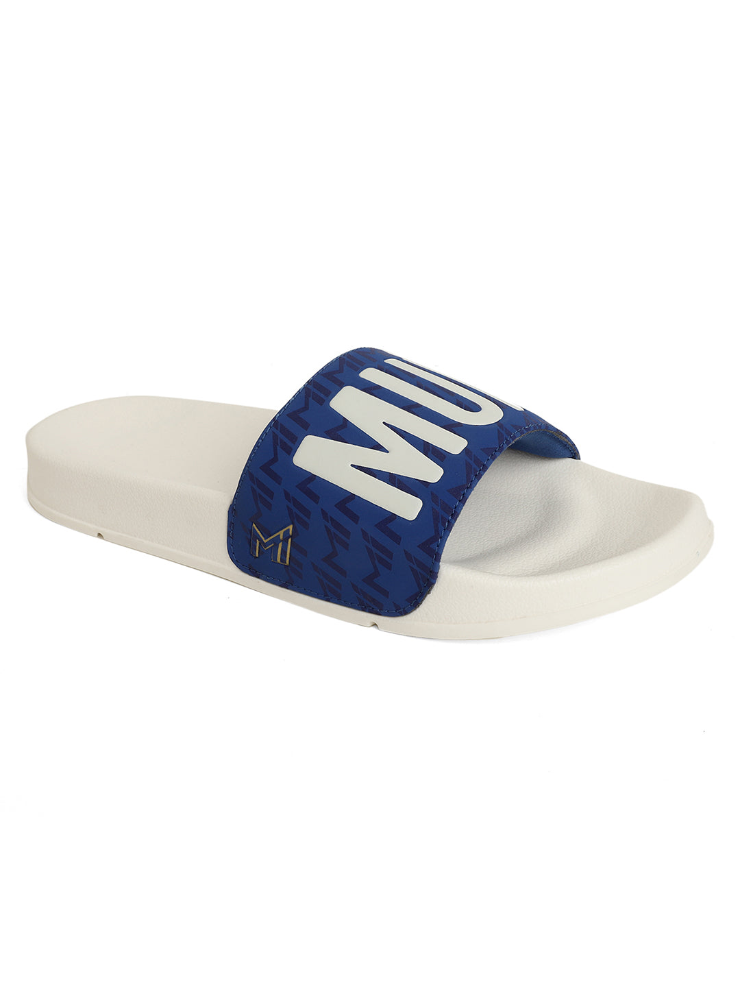 Chupps X Mi Official White &amp; Royal Blue Sliders