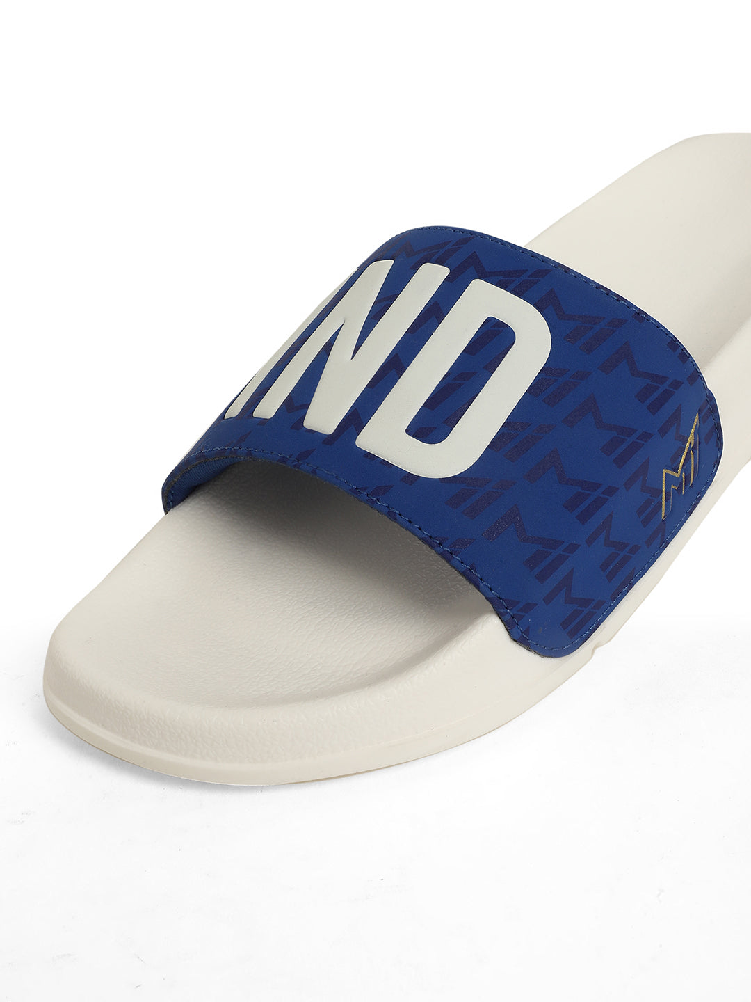 Chupps X Mi Official White &amp; Royal Blue Sliders