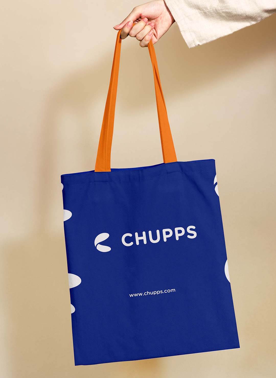 Chupps X Mi Official White &amp; Royal Blue Sliders